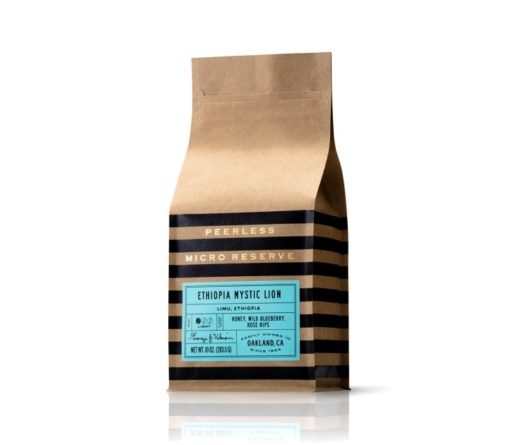 Peerless Micro Reserve 咖啡包装，Pavement 出品