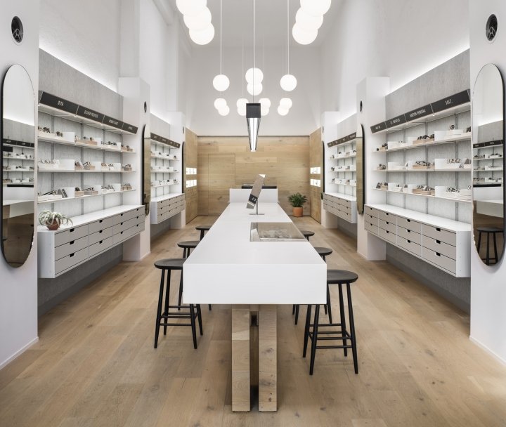 Peninsula Optical by Framestudio，加利福尼亚州奥克兰