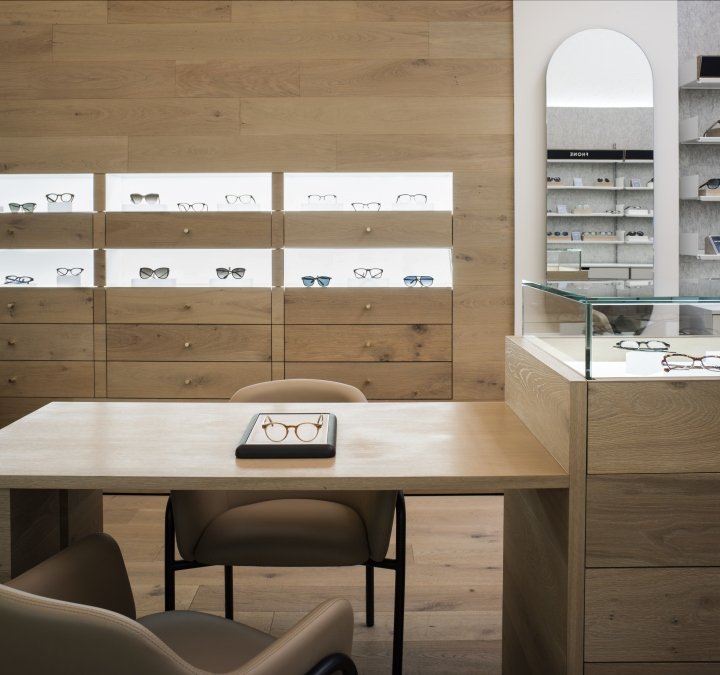 Peninsula Optical by Framestudio，加利福尼亚州奥克兰