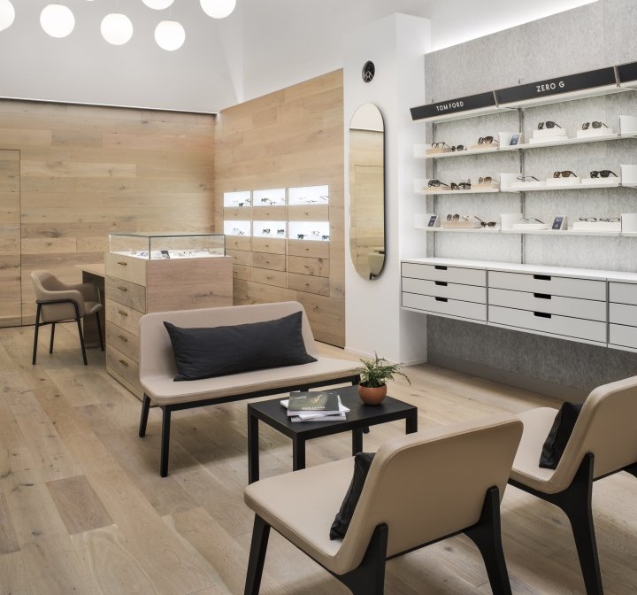 Peninsula Optical by Framestudio，加利福尼亚州奥克兰