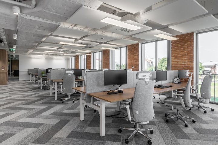 波兰克拉科夫 The Design Group 设计的 People Scout TrueBlue 公司办公室