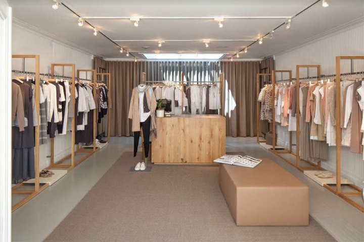 Peserico 商店，由 C&P Architetti 设计，纽约汉普顿