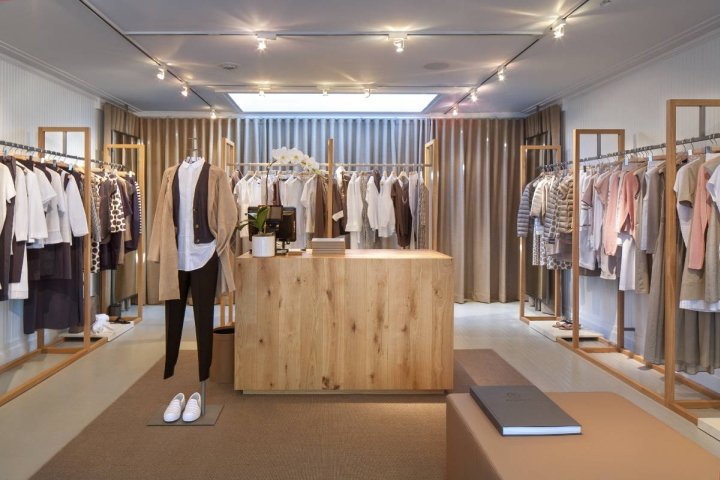 Peserico 商店，由 C&P Architetti 设计，纽约汉普顿