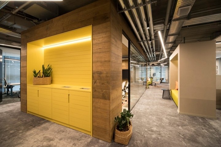 菲利普莫里斯办公室由 Setter Architects 设计，以色列特拉维夫
