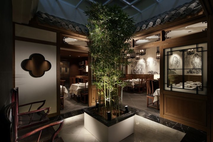 Piao_Xiang 餐厅由 GATE 室内设计事务所设计，东京 – 日本