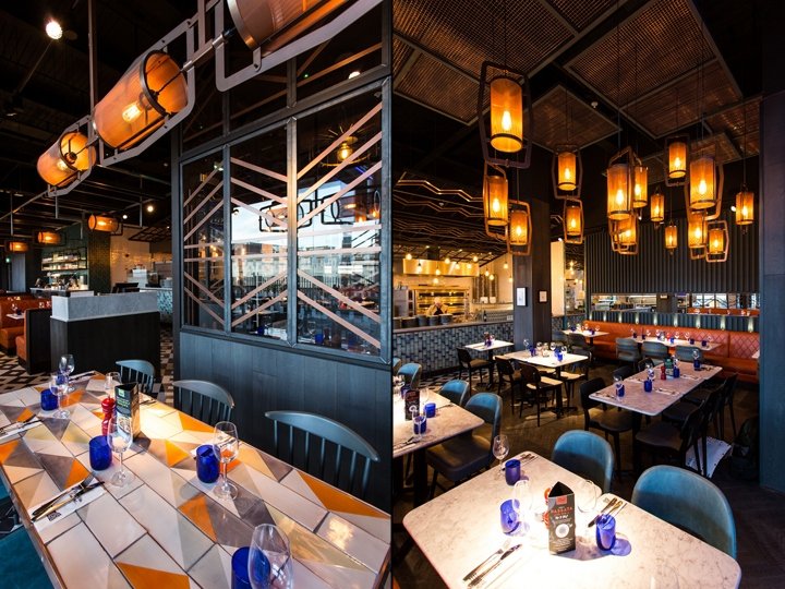 Pizza Express The Moor by Creed Design，英国谢菲尔德