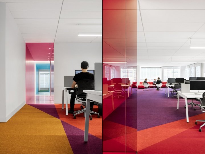 Playster Office 由 ACDF Architecture 设计，加拿大蒙特利尔
