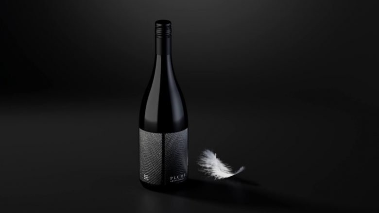 Plume 优质葡萄酒系列采用创意方法