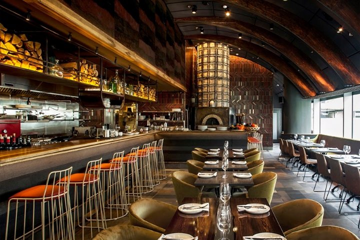 Pomo 意大利餐厅，由 Studio Yaron Tal 设计，以色列特拉维夫