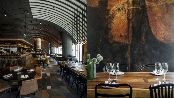 Pomo 意大利餐厅，由 Studio Yaron Tal 设计，以色列特拉维夫