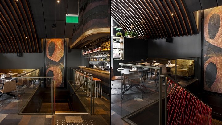 Pomo 意大利餐厅，由 Studio Yaron Tal 设计，以色列特拉维夫