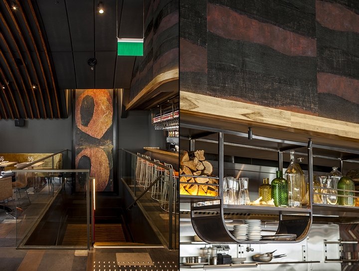 Pomo 意大利餐厅，由 Studio Yaron Tal 设计，以色列特拉维夫