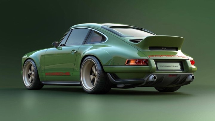 由 Singer Vehicle Design 和 Williams Advanced Engineering 打造的保时捷 964 DLS 定制轿跑车