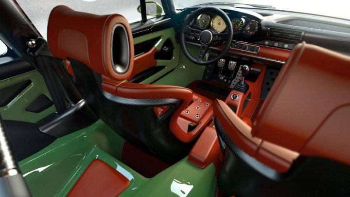 由 Singer Vehicle Design 和 Williams Advanced Engineering 打造的保时捷 964 DLS 定制轿跑车