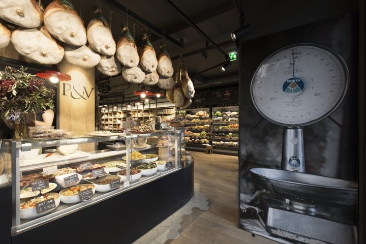 Prezzemolo & Vitale 伦敦店，由 Studio DiDeA 和 AFA Arredamenti 设计，切尔西 / 伦敦 – 英国