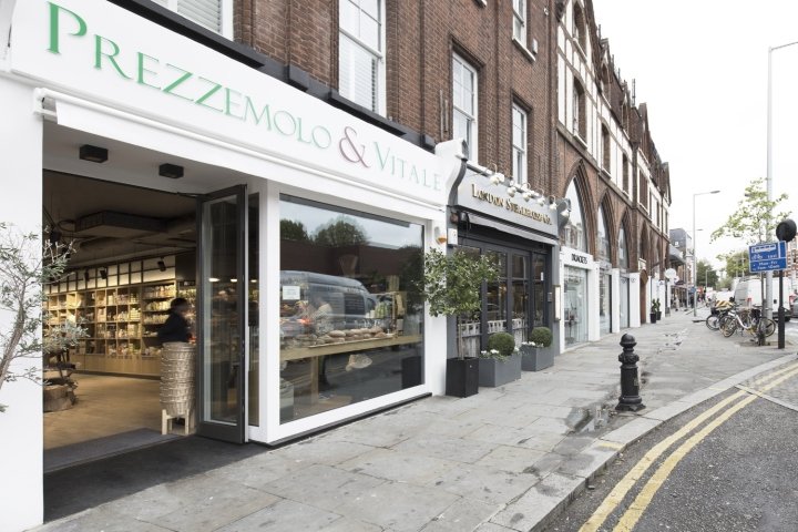 Prezzemolo & Vitale 伦敦店，由 Studio DiDeA 和 AFA Arredamenti 设计，切尔西 / 伦敦 – 英国