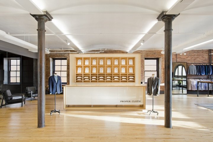 Proper Cloth Offices 由 Fogarty Finger 设计，美国纽约市