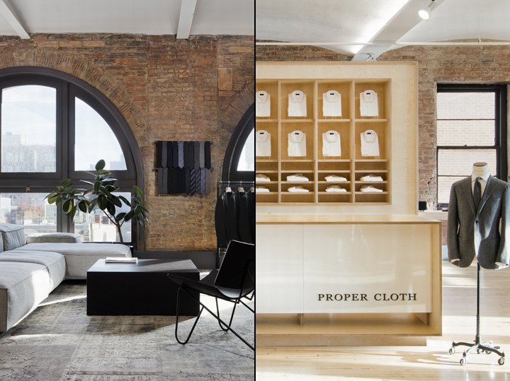 Proper Cloth Offices 由 Fogarty Finger 设计，美国纽约市