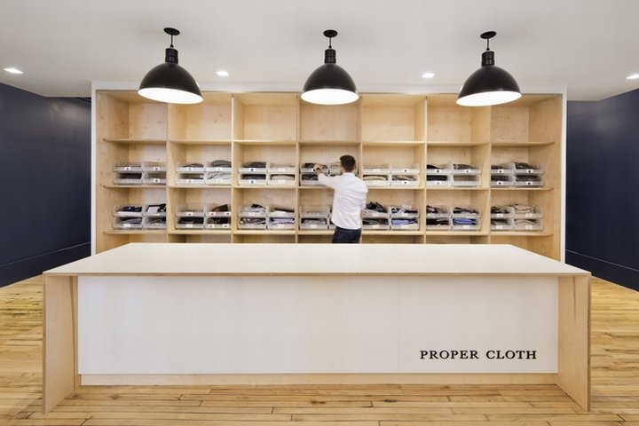 Proper Cloth Offices 由 Fogarty Finger 设计，美国纽约市