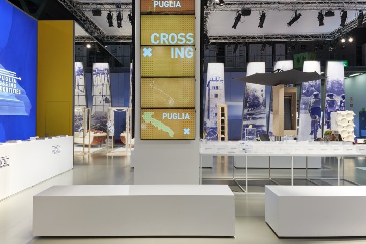 Migliore + Servetto Architects 设计的普利亚跨越身份展览,意大利米兰 Migliore + Servetto Architects 设计的普利亚跨越身份展览,意大利米兰