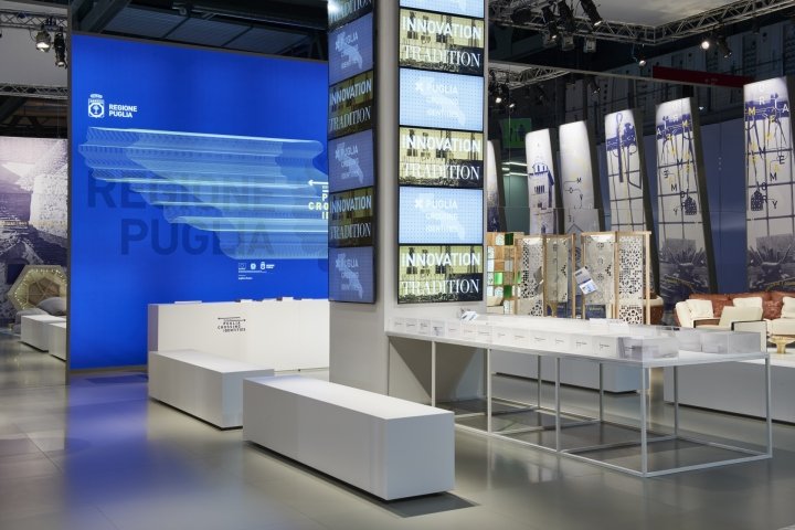 Migliore + Servetto Architects 设计的普利亚跨越身份展览,意大利米兰 Migliore + Servetto Architects 设计的普利亚跨越身份展览,意大利米兰