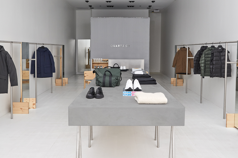 Rainville Sangaré 设计的 Quartz Co. 快闪店