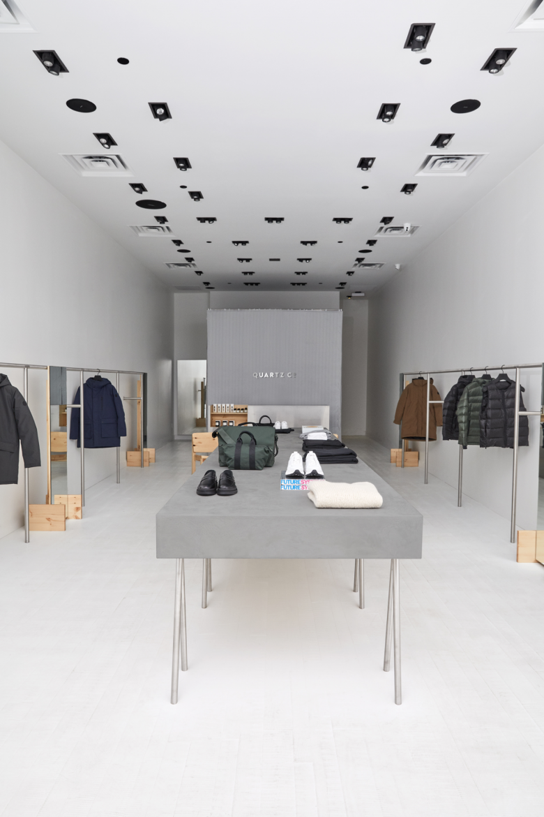 Rainville Sangaré 设计的 Quartz Co. 快闪店