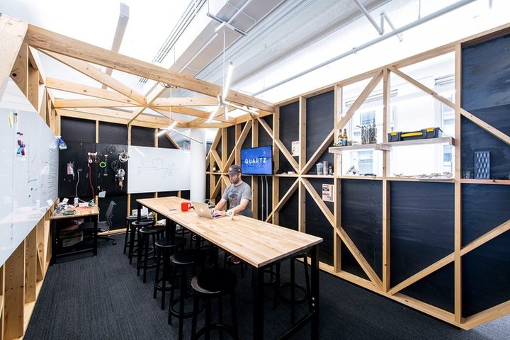 纽约市 Desai Chia Architecture 的石英办公室