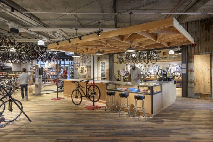 REI 旗舰店,CallisonRTKL,美国华盛顿特区 REI 旗舰店,CallisonRTKL,美国华盛顿特区