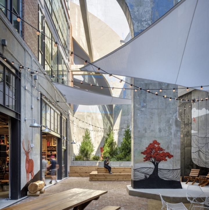 REI 旗舰店,CallisonRTKL,美国华盛顿特区 REI 旗舰店,CallisonRTKL,美国华盛顿特区