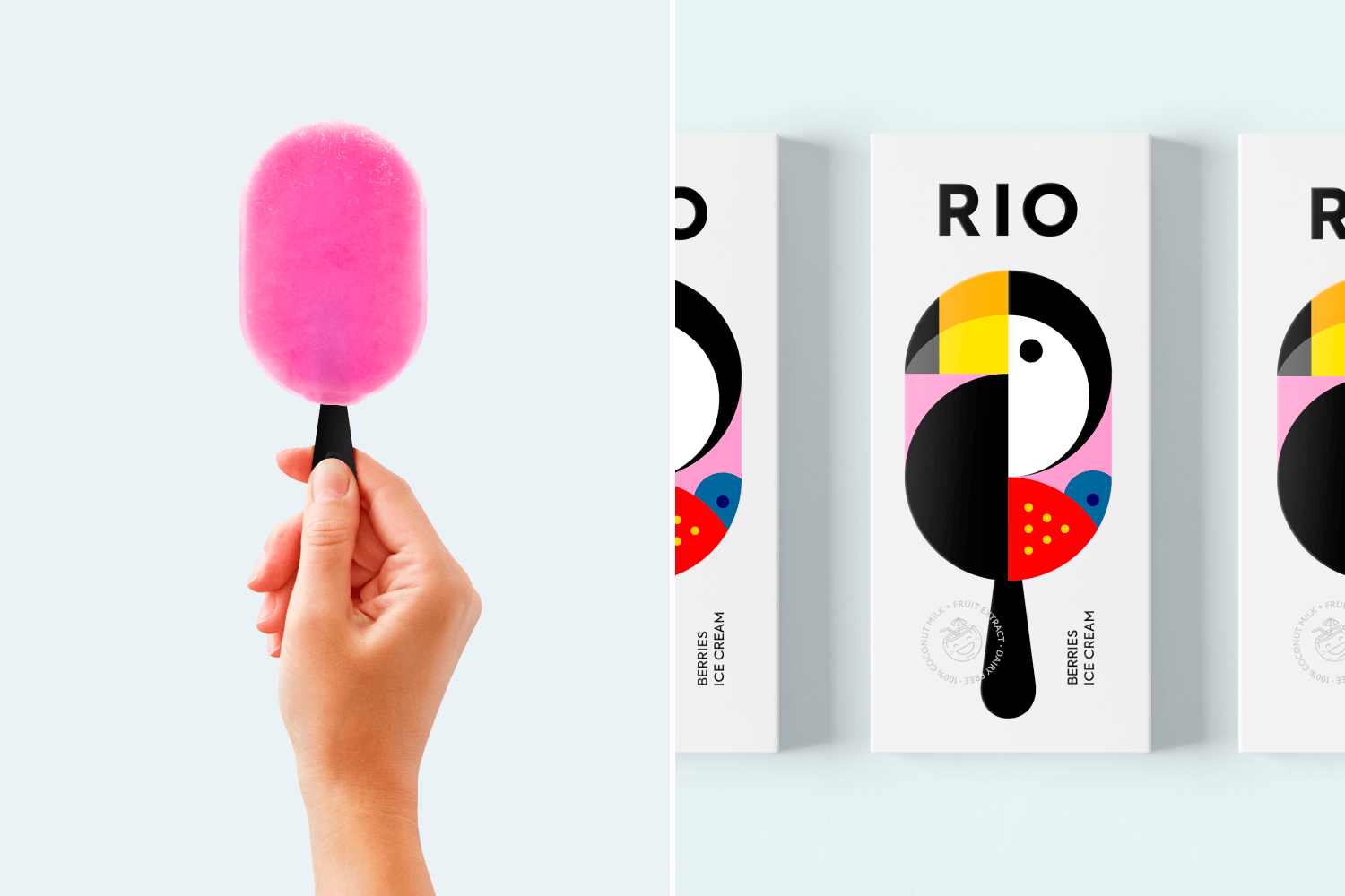 Berik Yergaliyev 设计的 RIO 冰淇淋