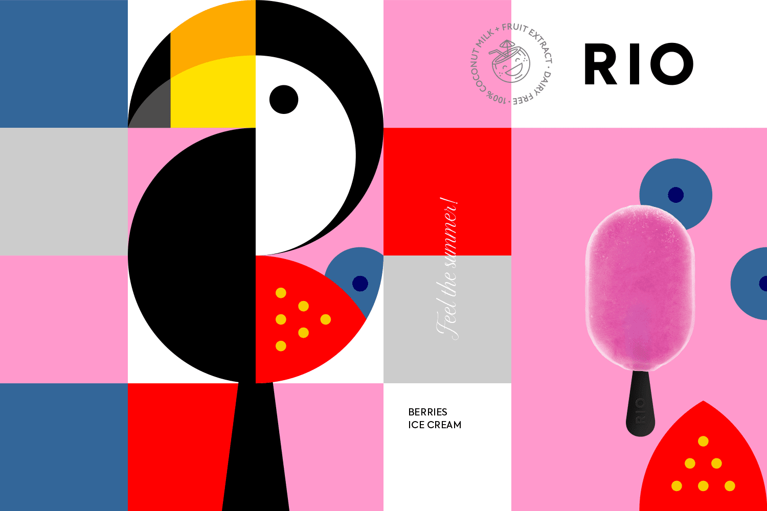 Berik Yergaliyev 设计的 RIO 冰淇淋