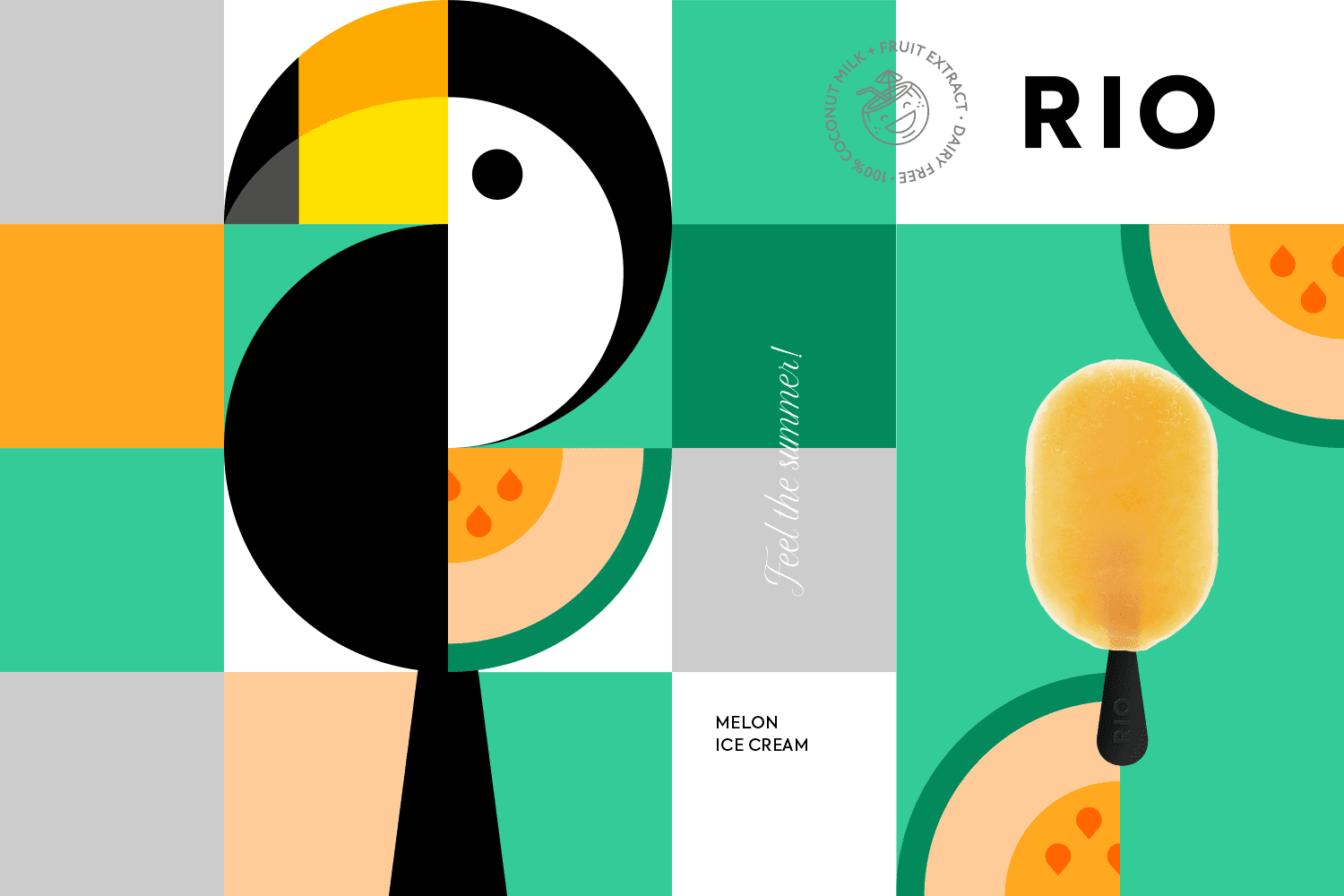 Berik Yergaliyev 设计的 RIO 冰淇淋