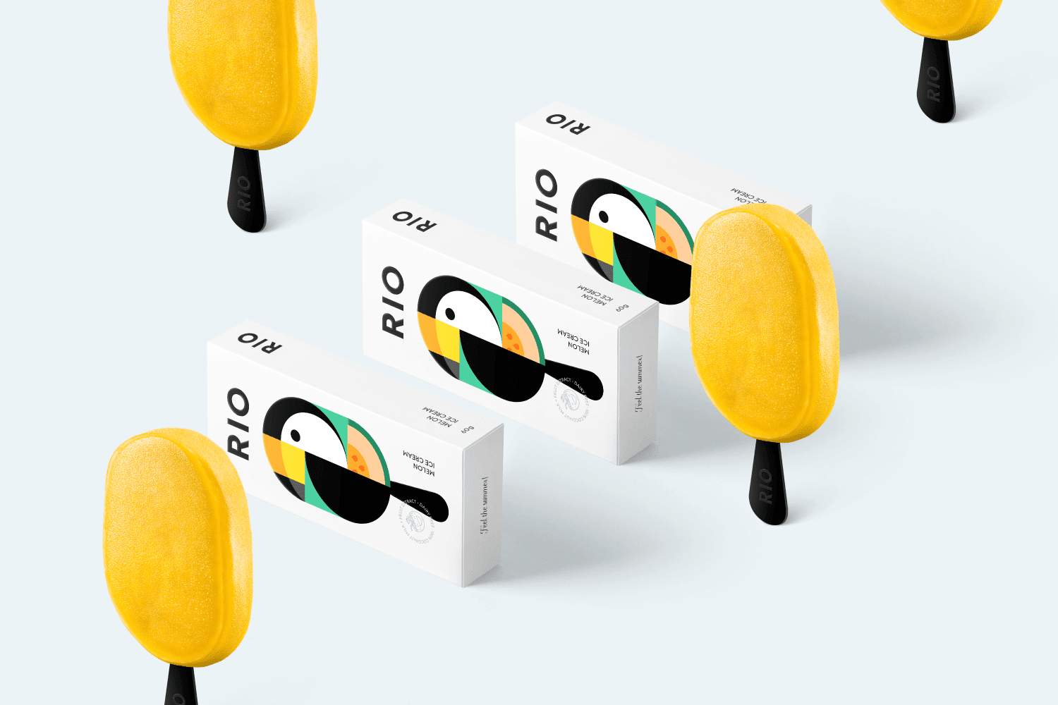 Berik Yergaliyev 设计的 RIO 冰淇淋