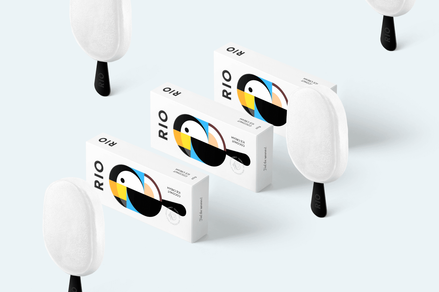 Berik Yergaliyev 设计的 RIO 冰淇淋