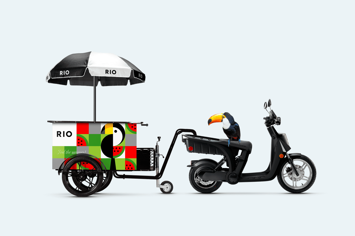 Berik Yergaliyev 设计的 RIO 冰淇淋