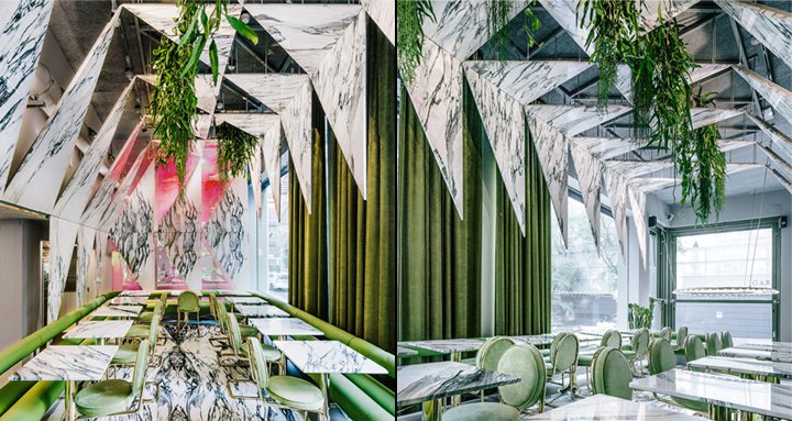 ROMOLA 咖啡馆和餐厅由 Andrés Jaque Architects 设计，西班牙马德里