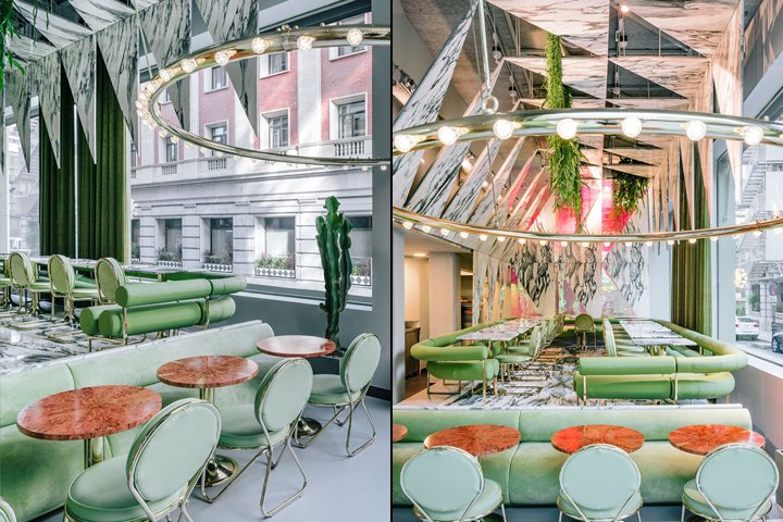 ROMOLA 咖啡馆和餐厅由 Andrés Jaque Architects 设计，西班牙马德里