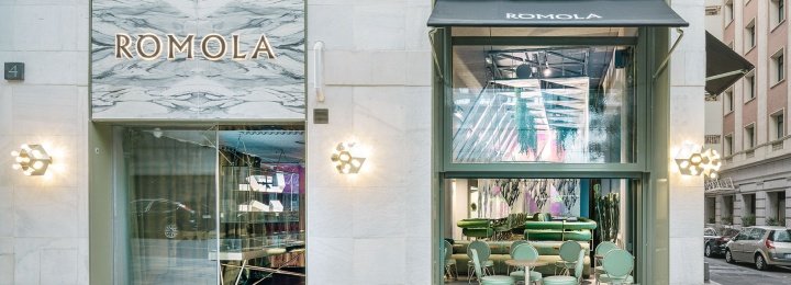 ROMOLA 咖啡馆和餐厅由 Andrés Jaque Architects 设计，西班牙马德里