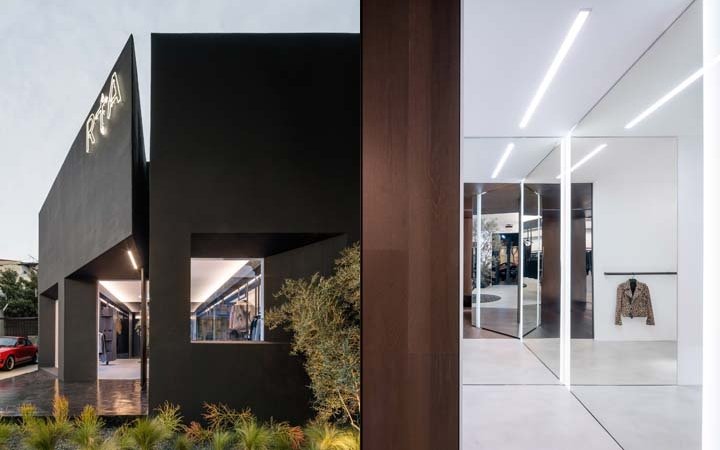 RTA 梅尔罗斯精品店由 Dan Brunn Architects 设计，洛杉矶 – 加利福尼亚州