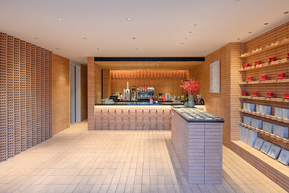 RU 咖啡厅由 BE Design 设计