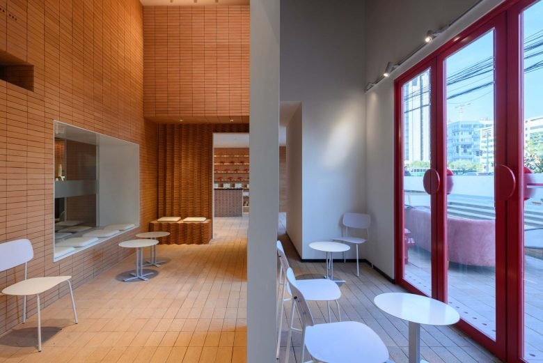 RU 咖啡厅由 BE Design 设计