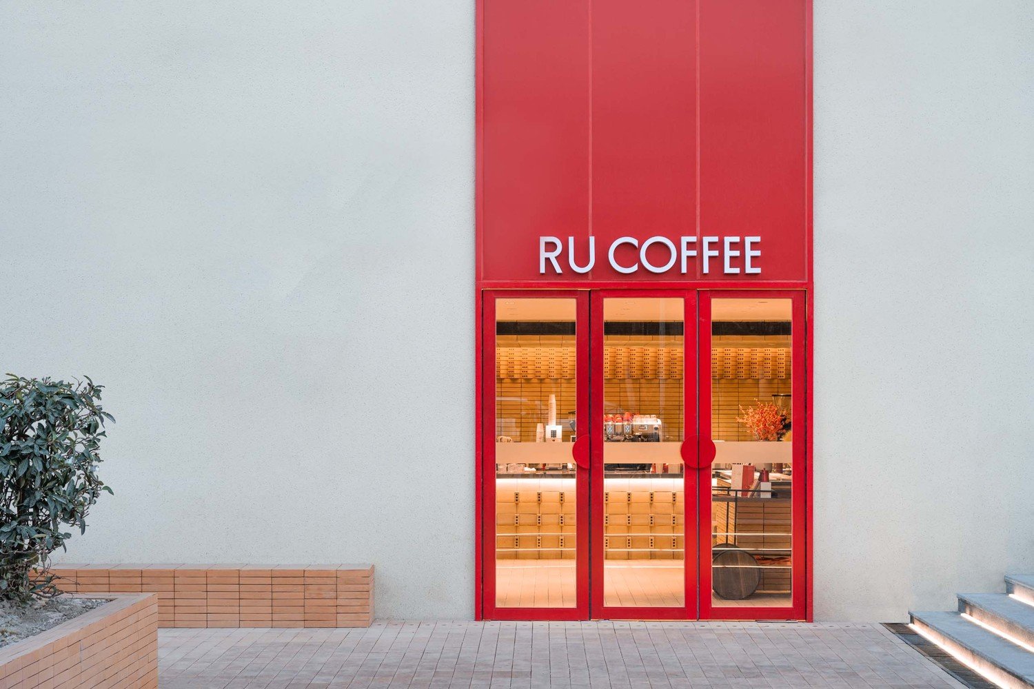 RU 咖啡厅由 BE Design 设计