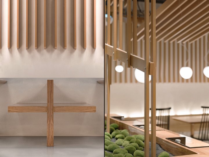 Ramen Musashi 由 Golucci Interior Architects 设计，杭州 – 中国