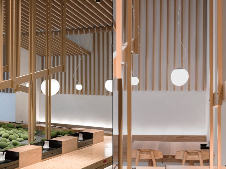 Ramen Musashi 由 Golucci Interior Architects 设计，杭州 – 中国