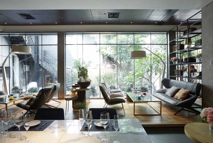 由 xyi design 设计的读书美食与慢生活餐厅，中国南宁