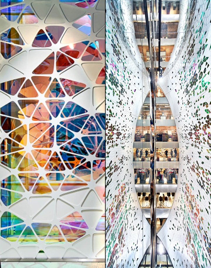 UUfie 重建奥斯曼春天百货，巴黎 – 法国