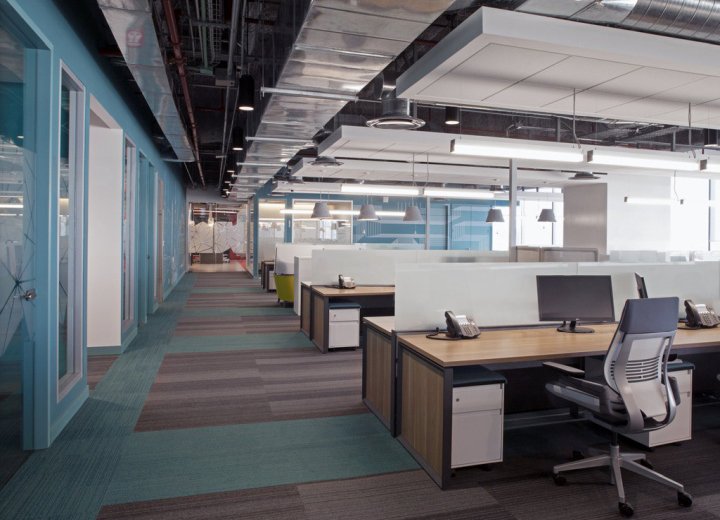 红帽办公室由 AEI Arquitectura e Interiores 设计，墨西哥城 - ​​墨西哥