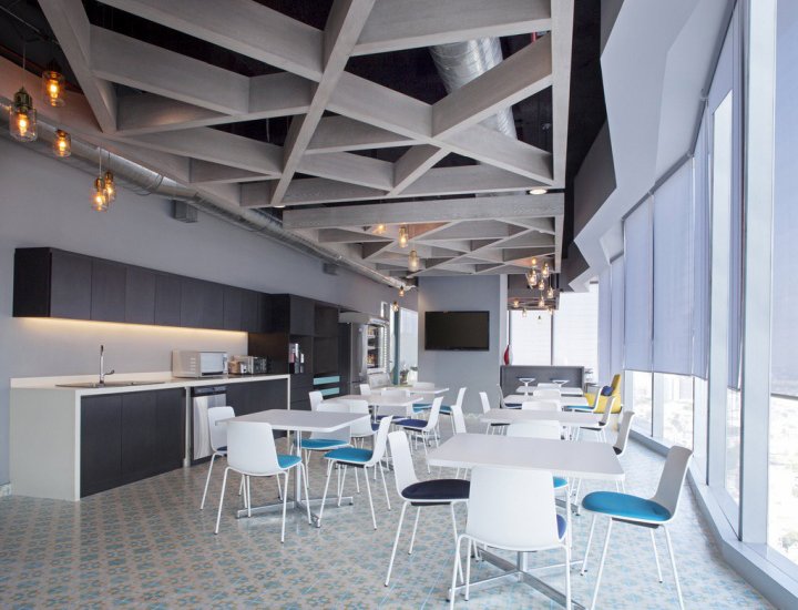 红帽办公室由 AEI Arquitectura e Interiores 设计，墨西哥城 - ​​墨西哥