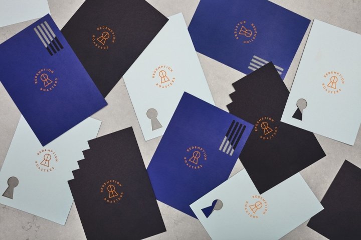 Redemption Roasters 包装由 Here Design 设计